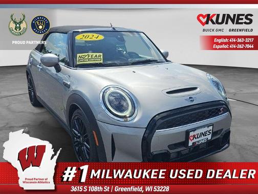 Silver 2024 MINI Convertible Cooper S