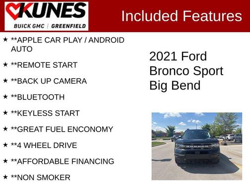 2021 Ford Bronco Sport Big Bend