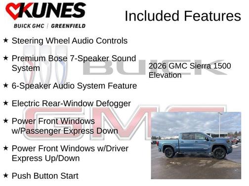 2026 GMC Sierra 1500 Elevation