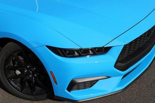 Blue 2025 Ford Mustang EcoBoost