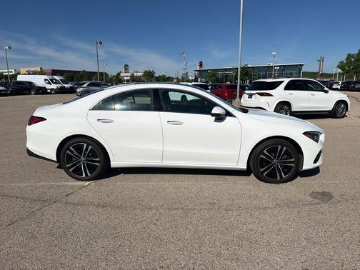 Polar White 2026 Mercedes-Benz CLA 250 4MATIC