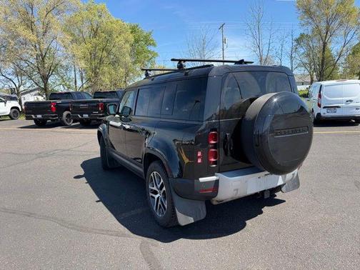 Santorini Black Metallic 2024 Land Rover Defender 110 P400 S