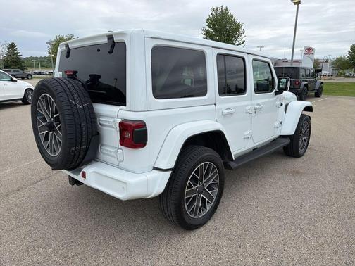 Bright White Clearcoat 2023 Jeep Wrangler 4xe Sahara High Altitude