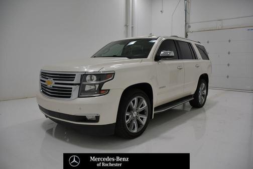 White Diamond Tricoat 2015 Chevrolet Tahoe LTZ