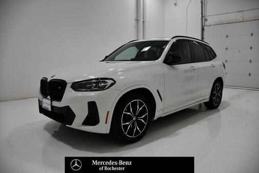 Alpine White 2023 BMW X3 M40i