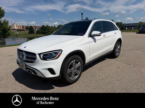 White 2021 Mercedes-Benz GLC 300 4MATIC