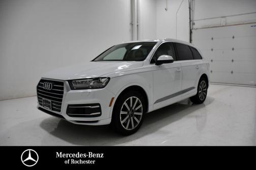 Glacier White Metallic 2018 Audi Q7 3.0T Prestige