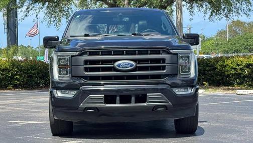 Agate Black 2021 Ford F-150 Lariat
