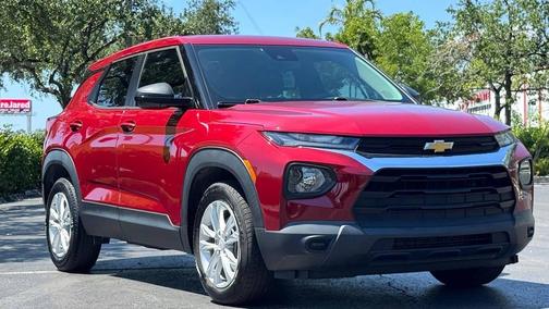 Scarlet Red Metallic 2021 Chevrolet Trailblazer LS