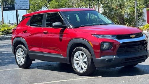 Scarlet Red Metallic 2021 Chevrolet Trailblazer LS