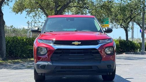 Scarlet Red Metallic 2021 Chevrolet Trailblazer LS