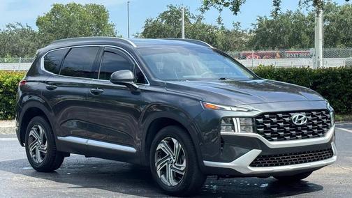 Portofino Gray 2022 Hyundai SANTA FE SEL 2.4