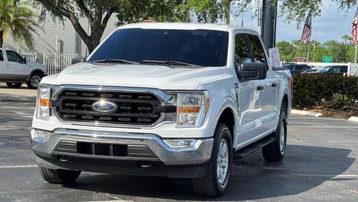 White 2021 Ford F-150 XLT