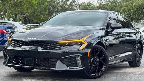 Aurora Black Pearl 2026 Kia K5 GT-Line FWD