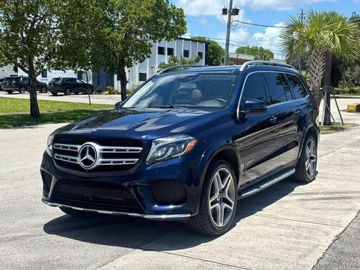Brilliant Blue Metallic 2019 Mercedes-Benz GLS 550 Base 4MATIC