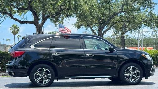 Crystal Black Pearl 2017 Acura MDX 3.5L