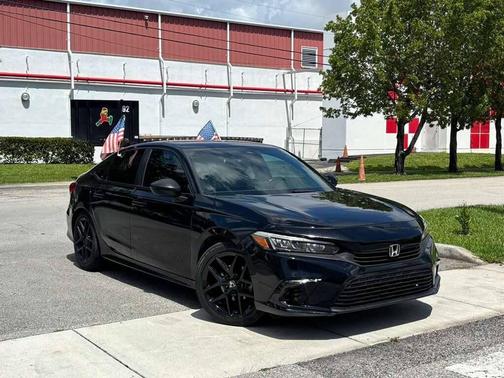 Crystal Black Pearl 2022 Honda Civic Sport