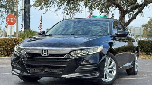 Crystal Black Pearl 2018 Honda Accord LX Sedan