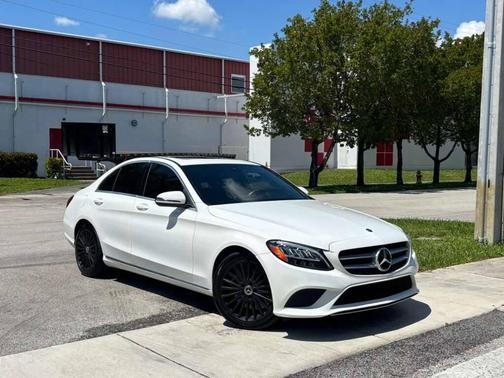 White 2019 Mercedes-Benz C-Class C 300 4dr Sedan