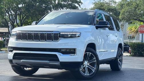 Bright White Clearcoat 2023 Jeep Grand Wagoneer 4x4