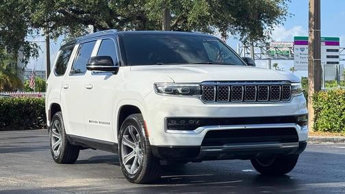 Bright White Clearcoat 2023 Jeep Grand Wagoneer 4x4