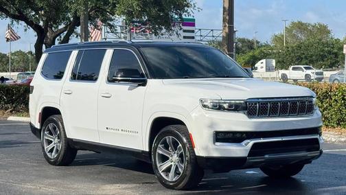 Bright White Clearcoat 2023 Jeep Grand Wagoneer 4x4