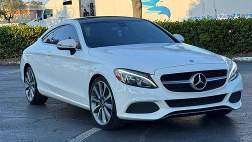 Polar White 2018 Mercedes-Benz C-Class C 300 2dr Coupe