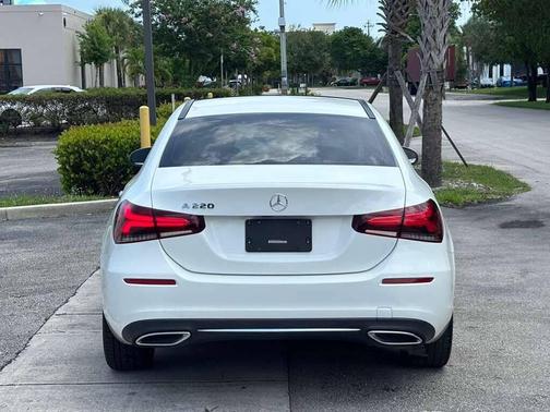 Polar White 2021 Mercedes-Benz A-Class A 220 4dr Sedan