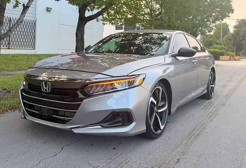 Lunar Silver Metallic 2022 Honda Accord Sport SE 1.5T