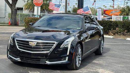 Black 2017 Cadillac CT6 3.6L Luxury