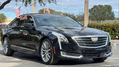Black 2017 Cadillac CT6 3.6L Luxury