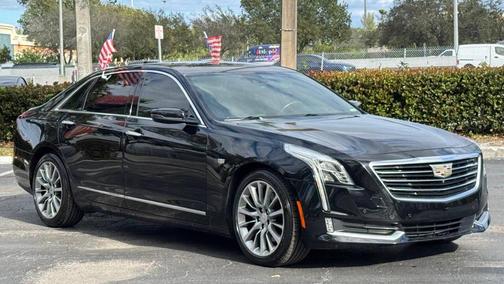 Black 2017 Cadillac CT6 3.6L Luxury