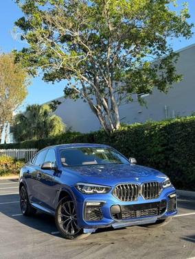 Riverside Blue Metallic 2020 BMW X6 M50i