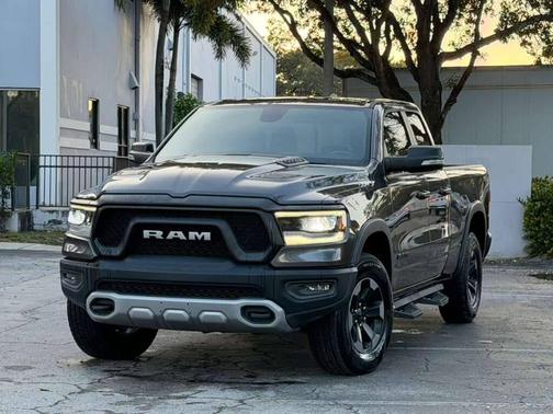 Gray 2019 RAM 1500 Rebel Truck