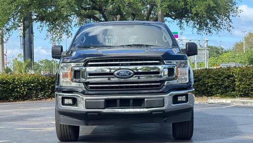 Shadow Black 2018 Ford F-150 XLT