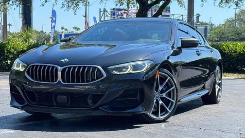 Black Sapphire Metallic 2020 BMW M850 Gran Coupe xDrive