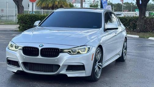Glacier Silver Metallic 2016 BMW 340 340i 4dr Sedan