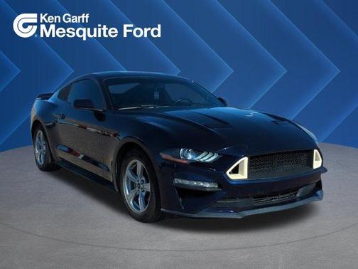 Kona Blue Metallic 2020 Ford Mustang EcoBoost