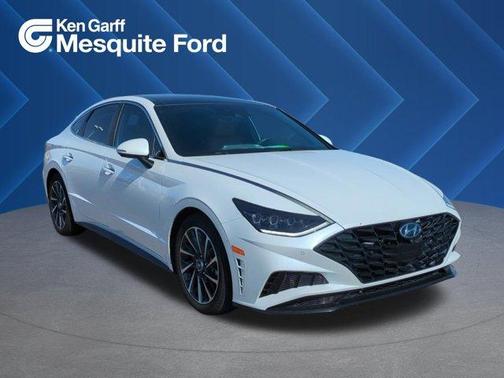 Quartz White 2022 Hyundai SONATA Limited