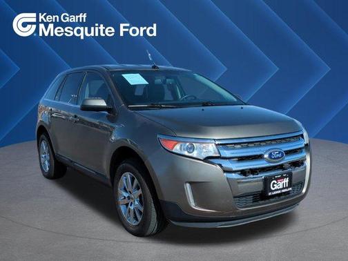 Mineral Gray Metallic 2014 Ford Edge Limited