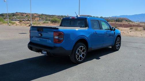 Blue 2025 Ford Maverick Lariat
