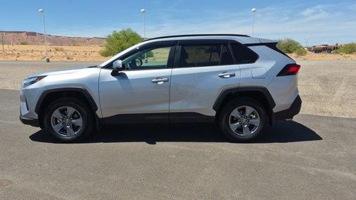 Silver Sky Metallic 2024 Toyota RAV4 Hybrid XLE