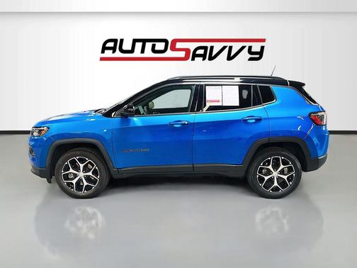 Hydro Blue Pearlcoat 2024 Jeep Compass Limited