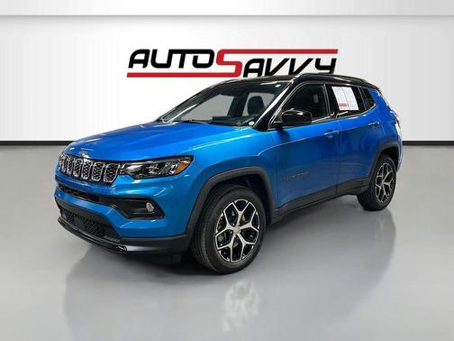 Hydro Blue Pearlcoat 2024 Jeep Compass Limited
