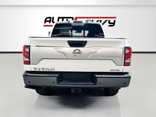 Pearl White 2021 Nissan Titan Platinum Reserve