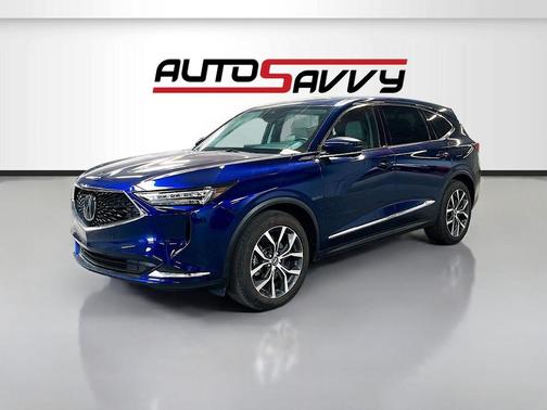 Fathom Blue Pearl 2024 Acura MDX Technology Package