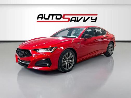 Red Metallic 2022 Acura TLX A-Spec