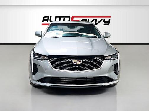 Argent Silver Metallic 2025 Cadillac CT4 Luxury RWD