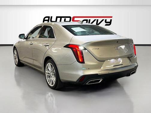Argent Silver Metallic 2025 Cadillac CT4 Luxury RWD