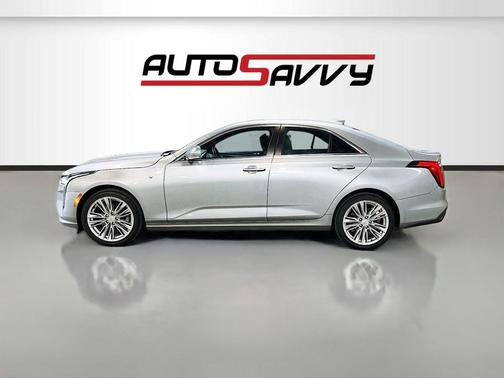 Argent Silver Metallic 2025 Cadillac CT4 Luxury RWD